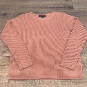 FOREVER 21 pink knit sweater